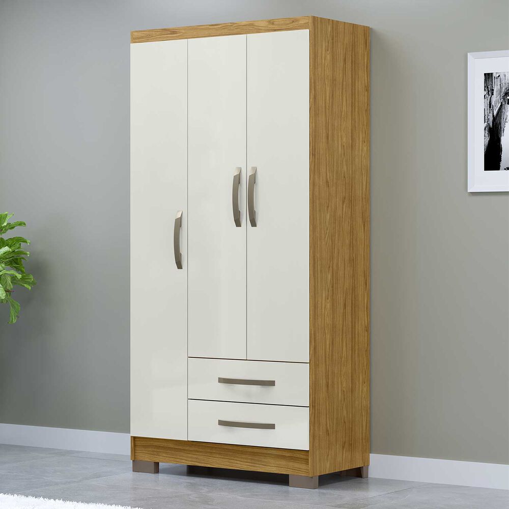 Closet 3 Puertas Classic Marrocos/ Off White image number 0.0