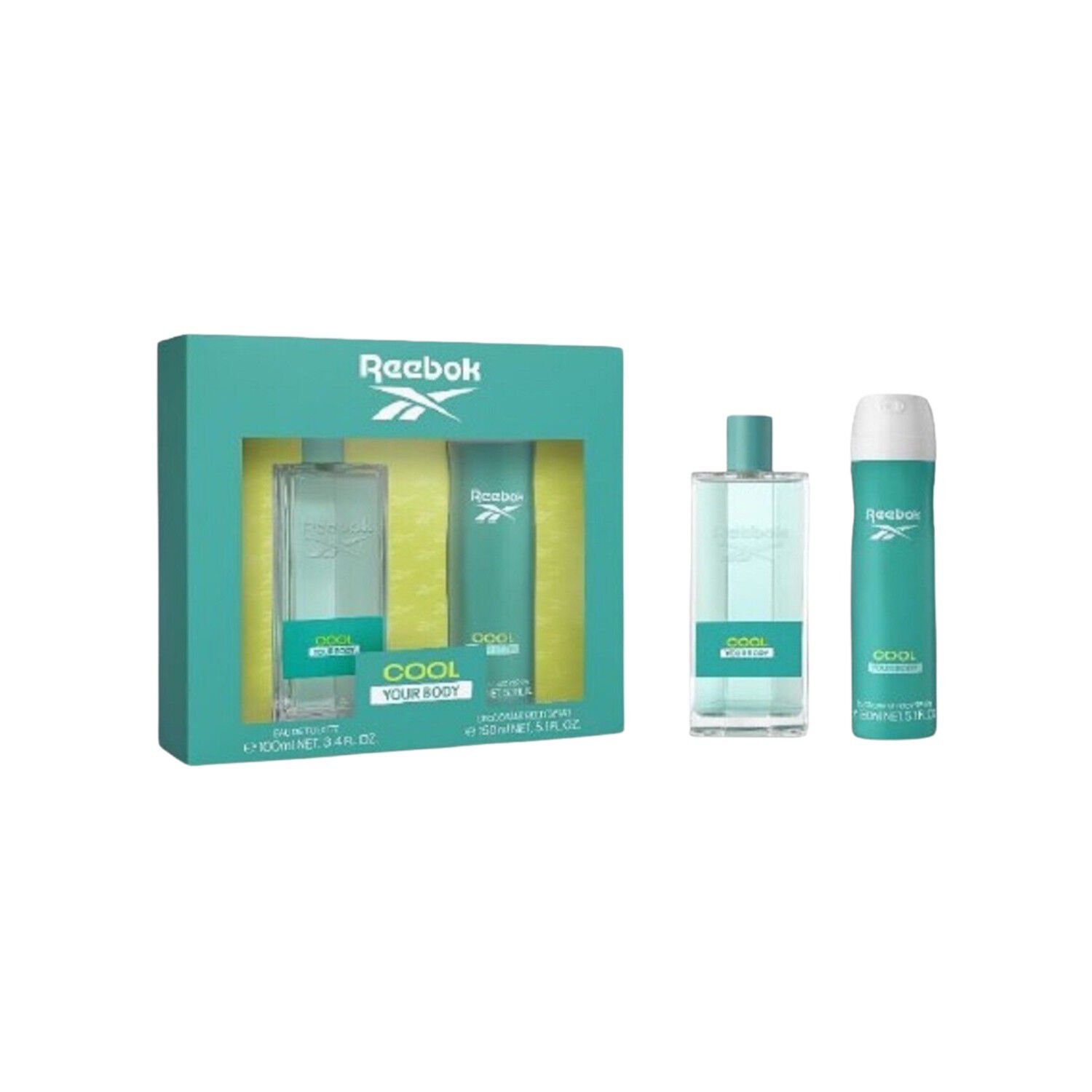 Reebok Cool Your Body Estuche Edt 100ml + Deo 150ml Mujer image number 0.0