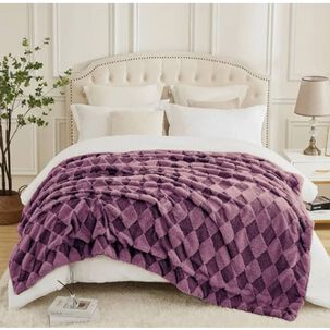 Cobertor Sherpa 2 Plazas Burdeo