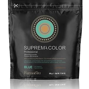 Farmavita Decolorante Suprema Color 500 Grs Tono Azul
