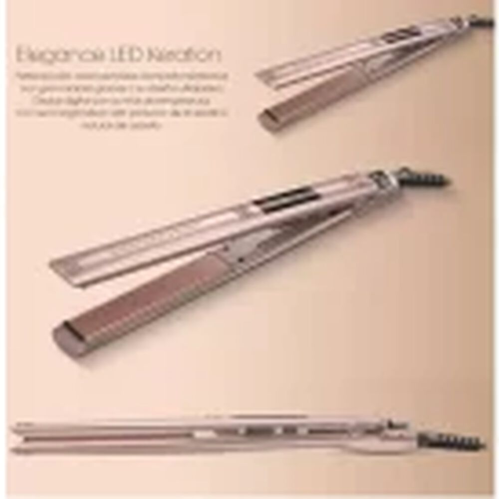 Plancha Alisadora Gama Elegance Led Keration image number 1.0