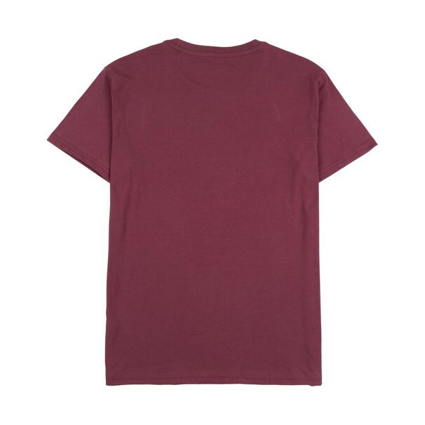 Polera Lisa Slim Manga Corta Cuello Redondo Hombre Skuad