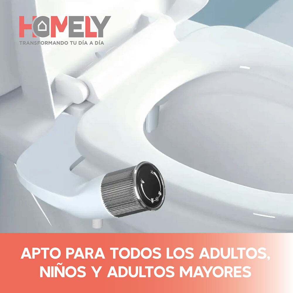 Bidet Ducha Homely Wc Inodoro Set Universal Flujo Ajustable image number 7.0
