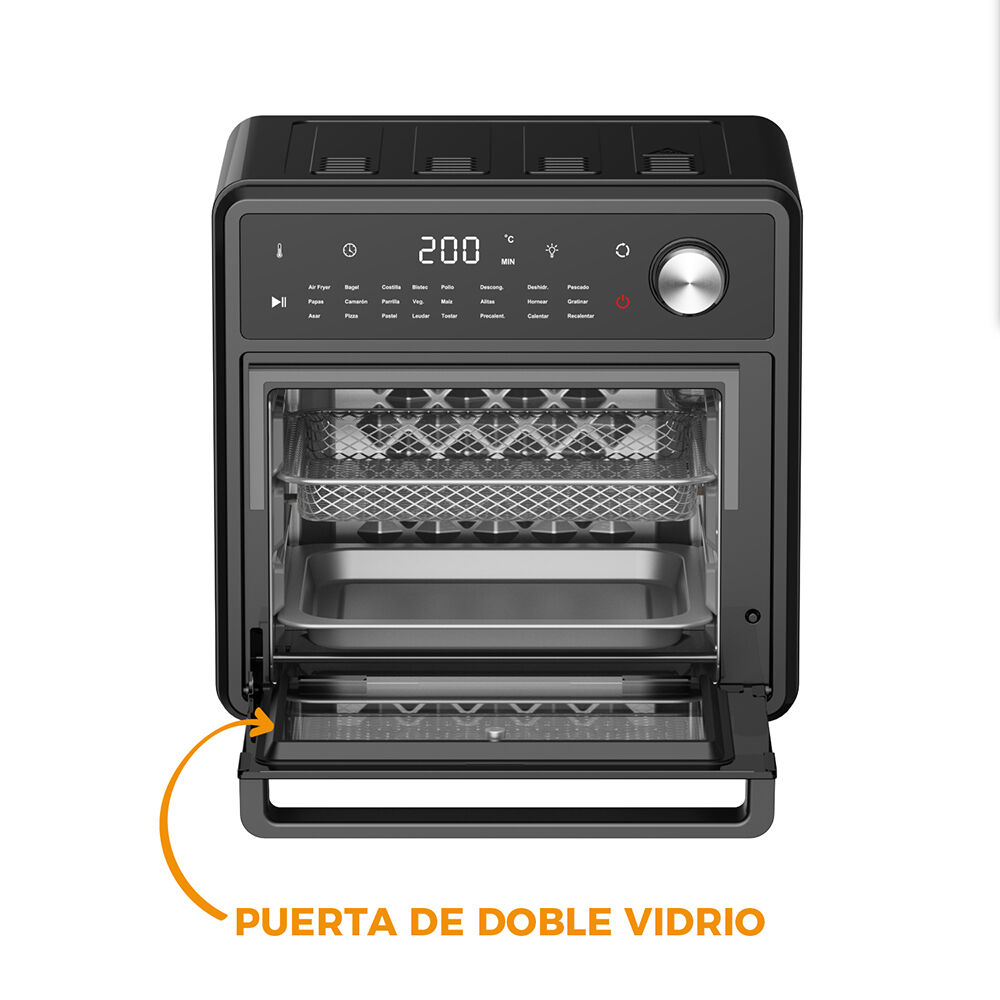Horno Freidora De Aire Full Edition 24 En 1 - 15l image number 2.0