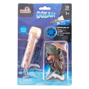 Linterna Con Proyección Animales Del Océano