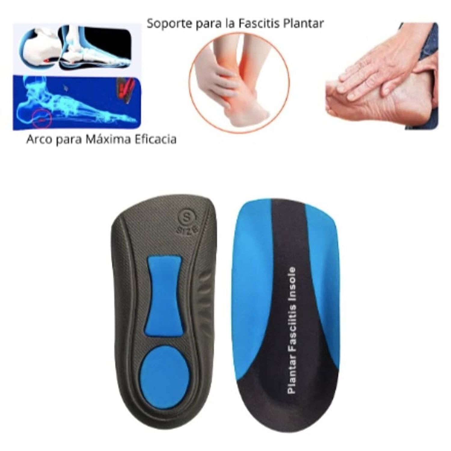 Par Talonera Fascitis Deporte image number 1.0