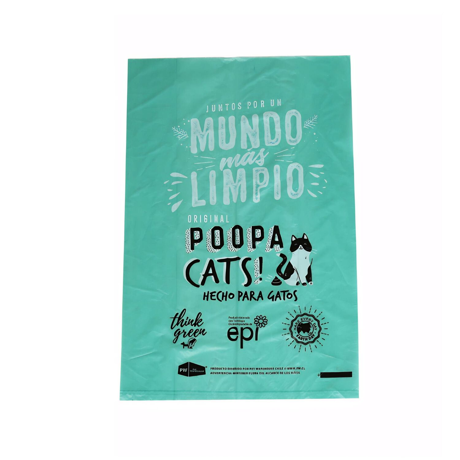 Pack Bolsas Poopa Cats! Desechos Mascotas (4+1 De Regalo) image number 2.0