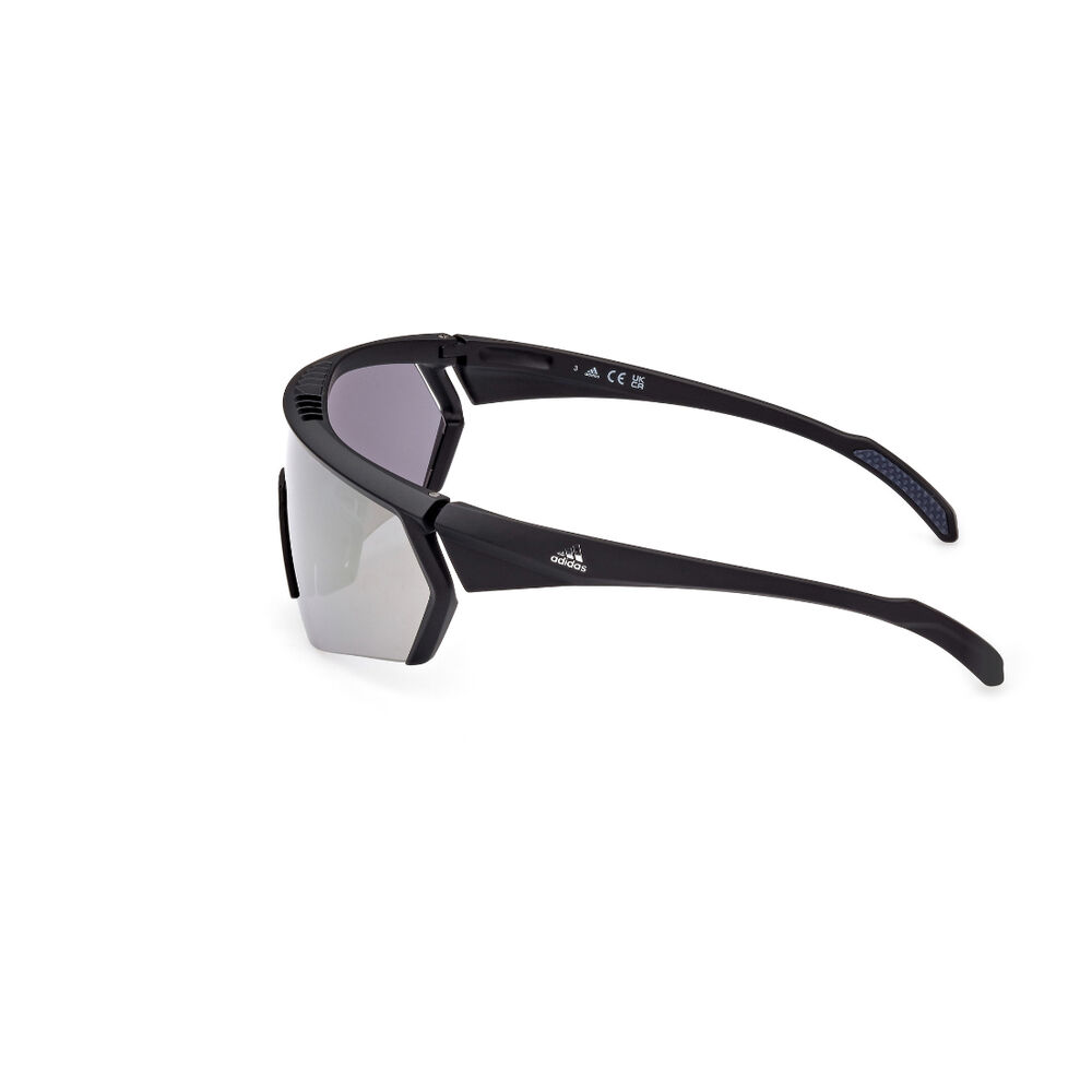 Lentes De Sol Cmpt Aero Negro Mate Espejados Adidas Sport image number 2.0