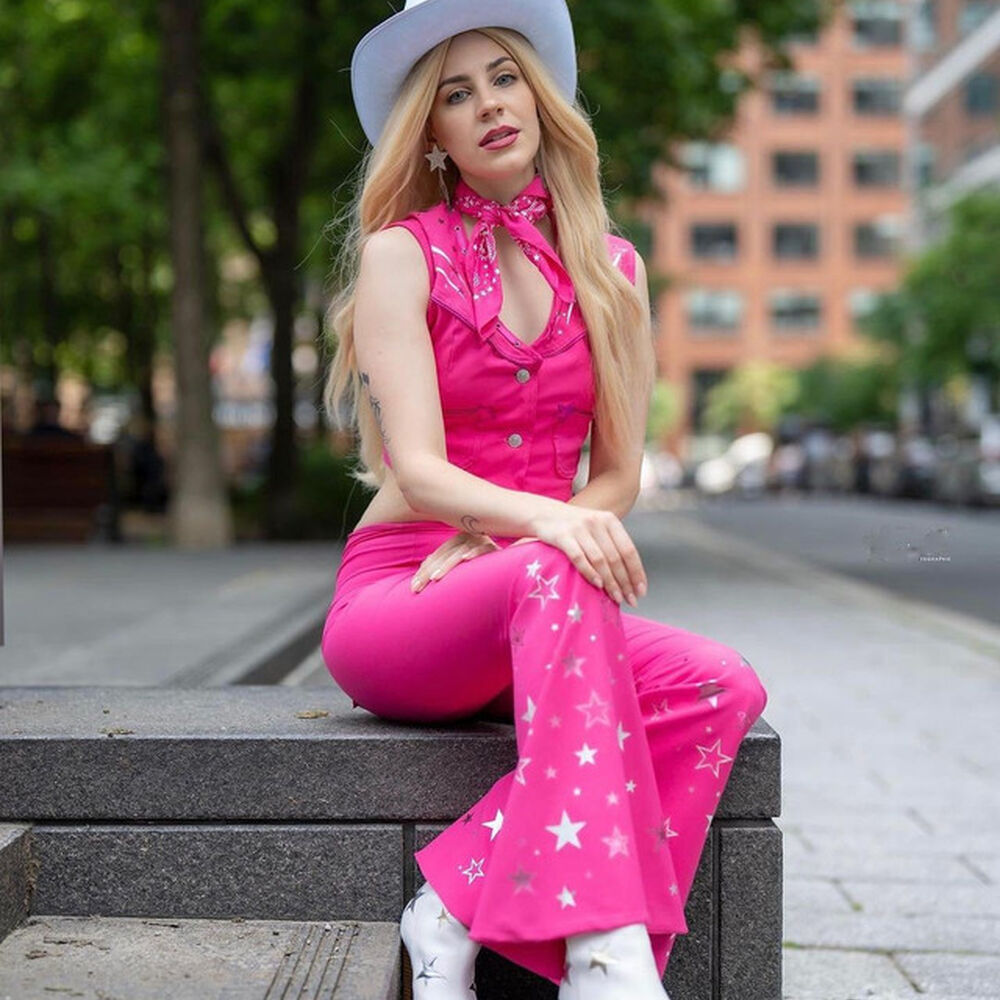 Cosplay Disfraz Barbie Vaquera- Barbieland Pelicula image number 3.0