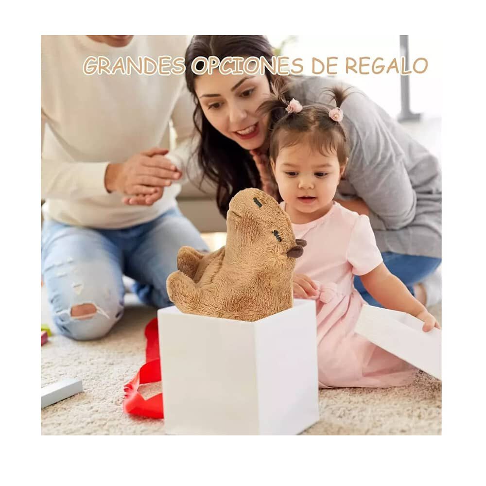 Mu&ntilde;eco Capibara Peluche Lindo Juguete Kawaii image number 6.0