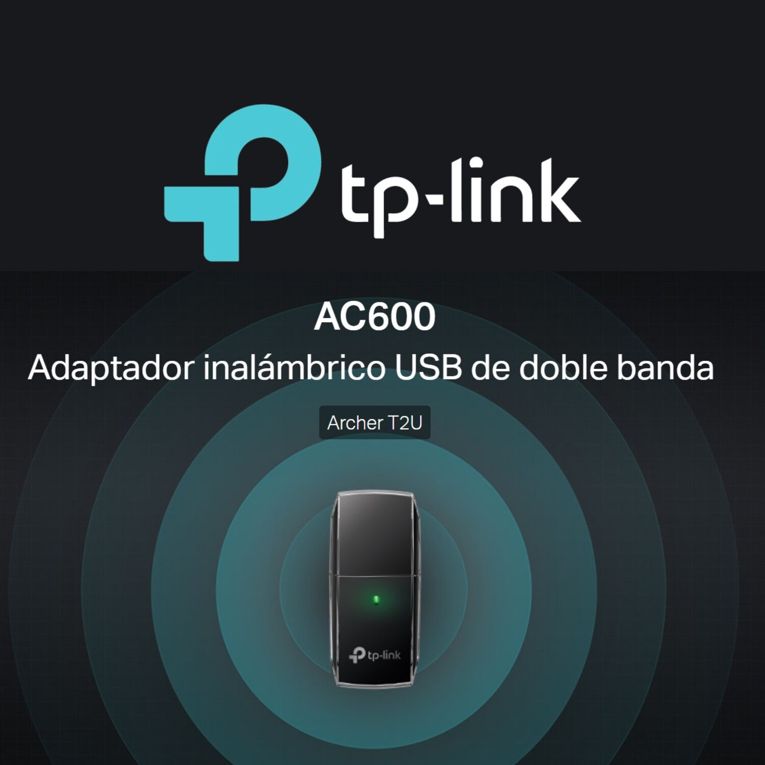 Adaptador Wifi Usb Tp-link Archer T2u Dual Band 600mbps image number 6.0