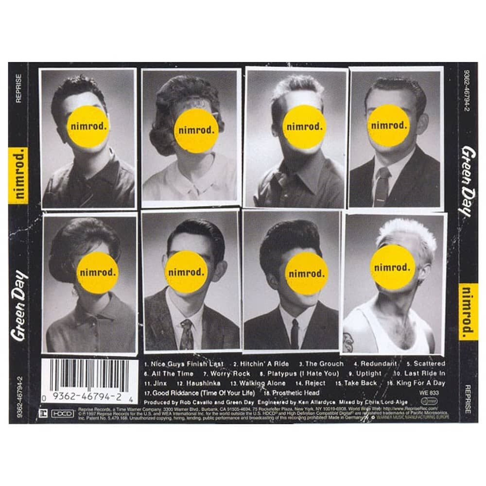Green Day - Nimrod | Cd image number 1.0