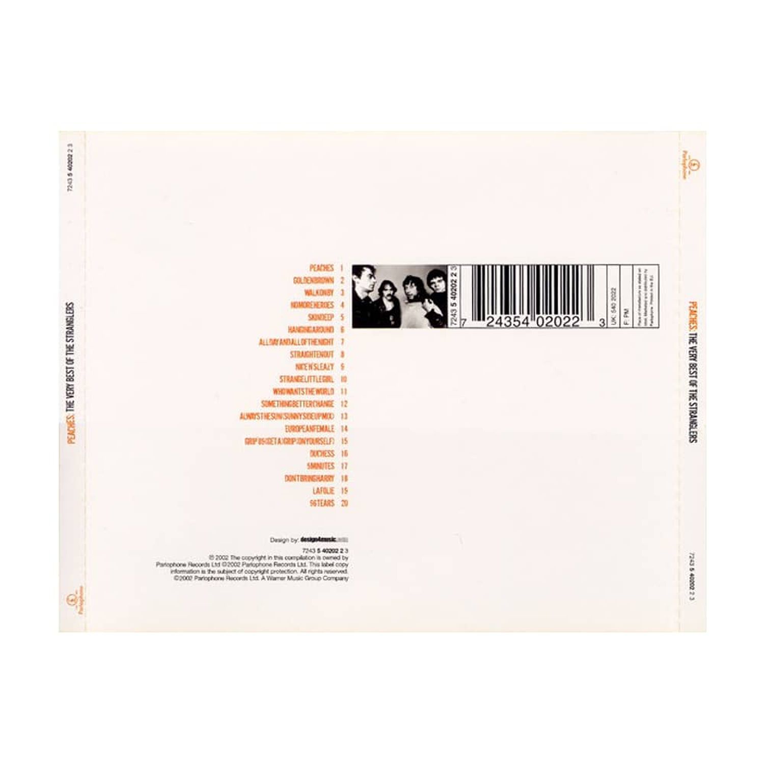 Stranglers - Peaches: The Very Best | Cd image number 1.0
