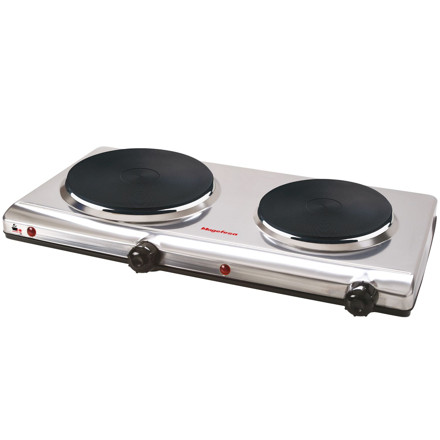 Cocina Electrica Magefesa Dinamic Inox Duo Mgf8022 image number 0.0