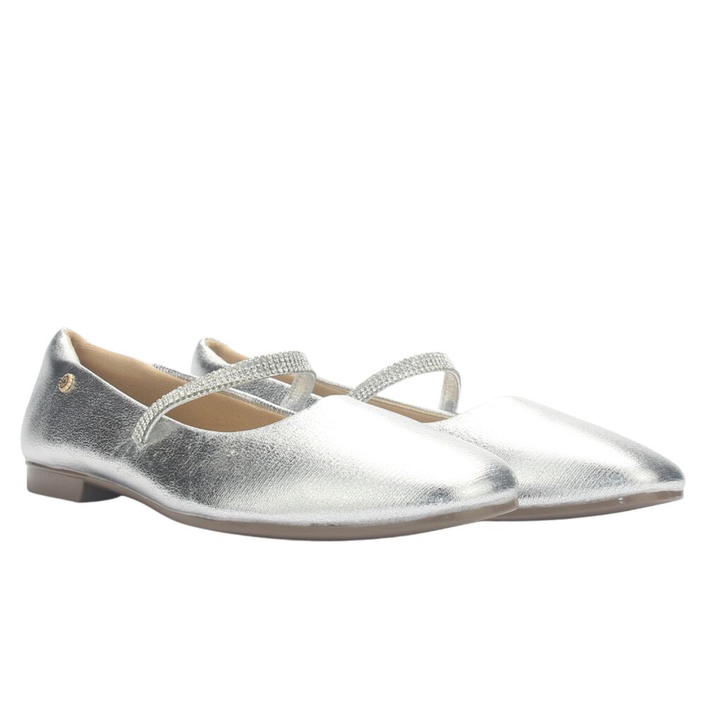 Ballerina Mujer Chalada Nazzer-8 Plateado Casual image number 4.0