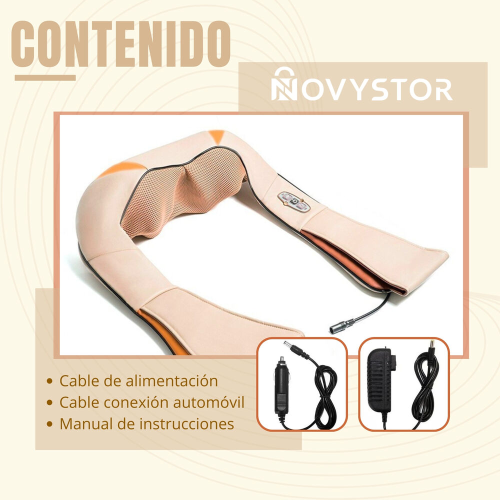 Masajeador Profesional De Espalda Hombro Cuello Relajación image number 4.0