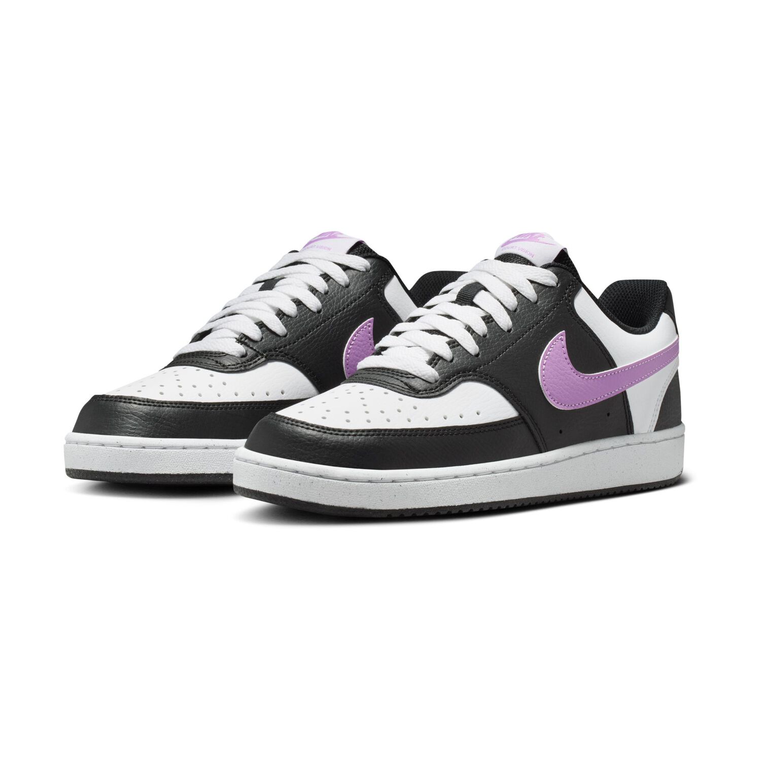 Zapatilla Urbana Mujer Nike Court Vision Low Next Nature Negro image number 2.0