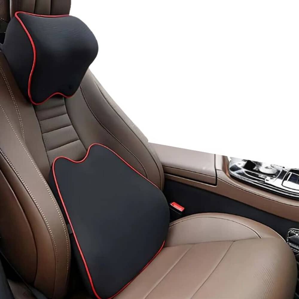 Set Coj&iacute;n De Cuello Y Respaldo Coj&iacute;n Espalda Auto image number 0.0