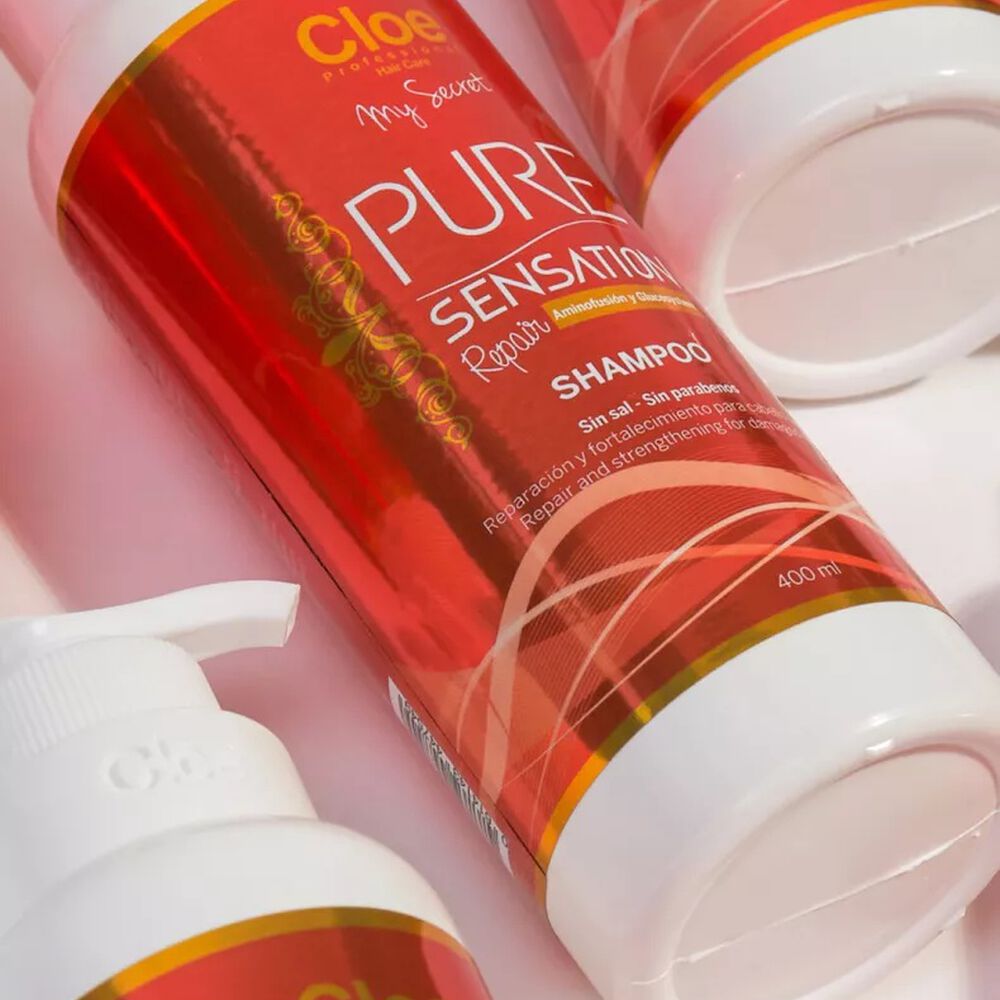 Shampoo Pure Sensation Repair Cloe 400ml image number 3.0