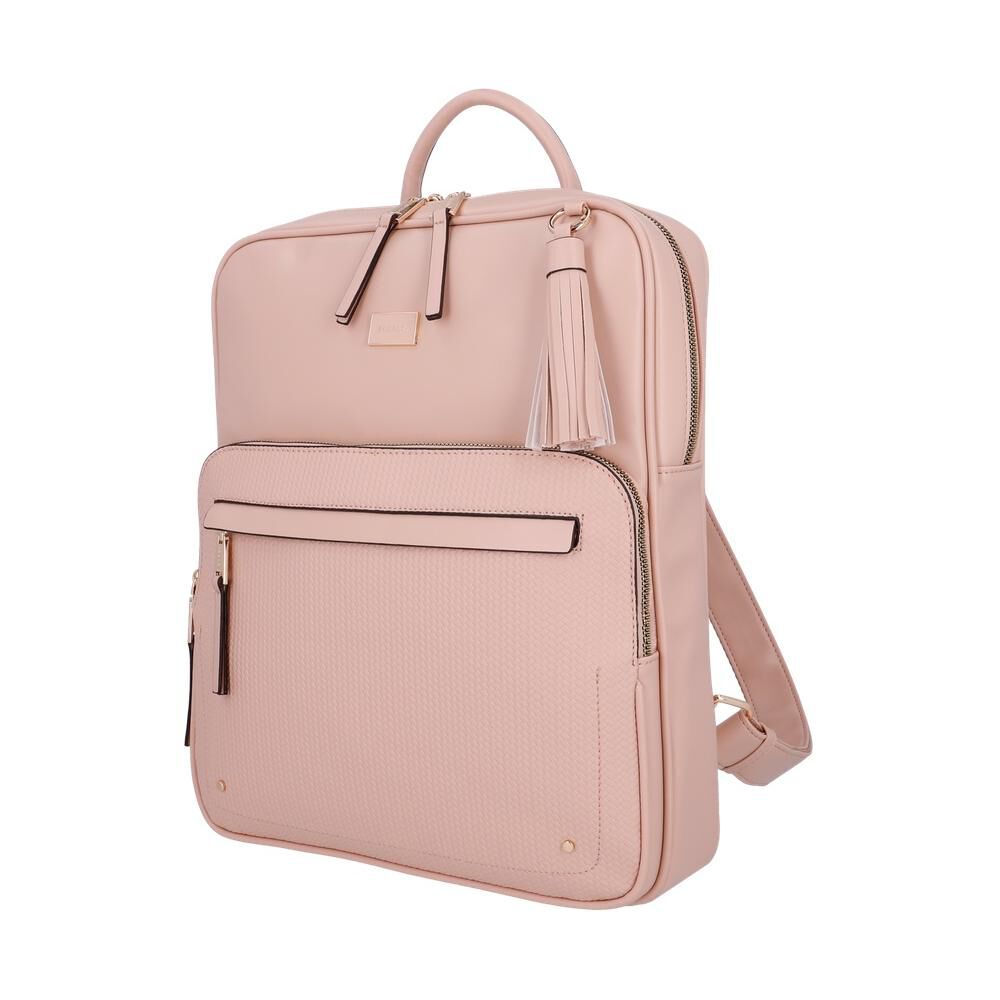Mochila Notebook Secret Akraness St6 Rosado 14" image number 1.0