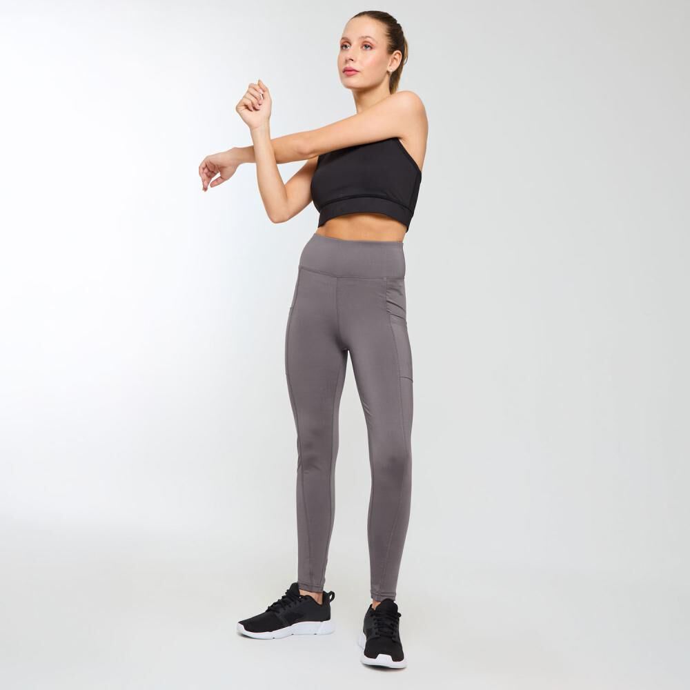 Calza Deportiva Básica Ajustada Mujer Wetland image number 1.0