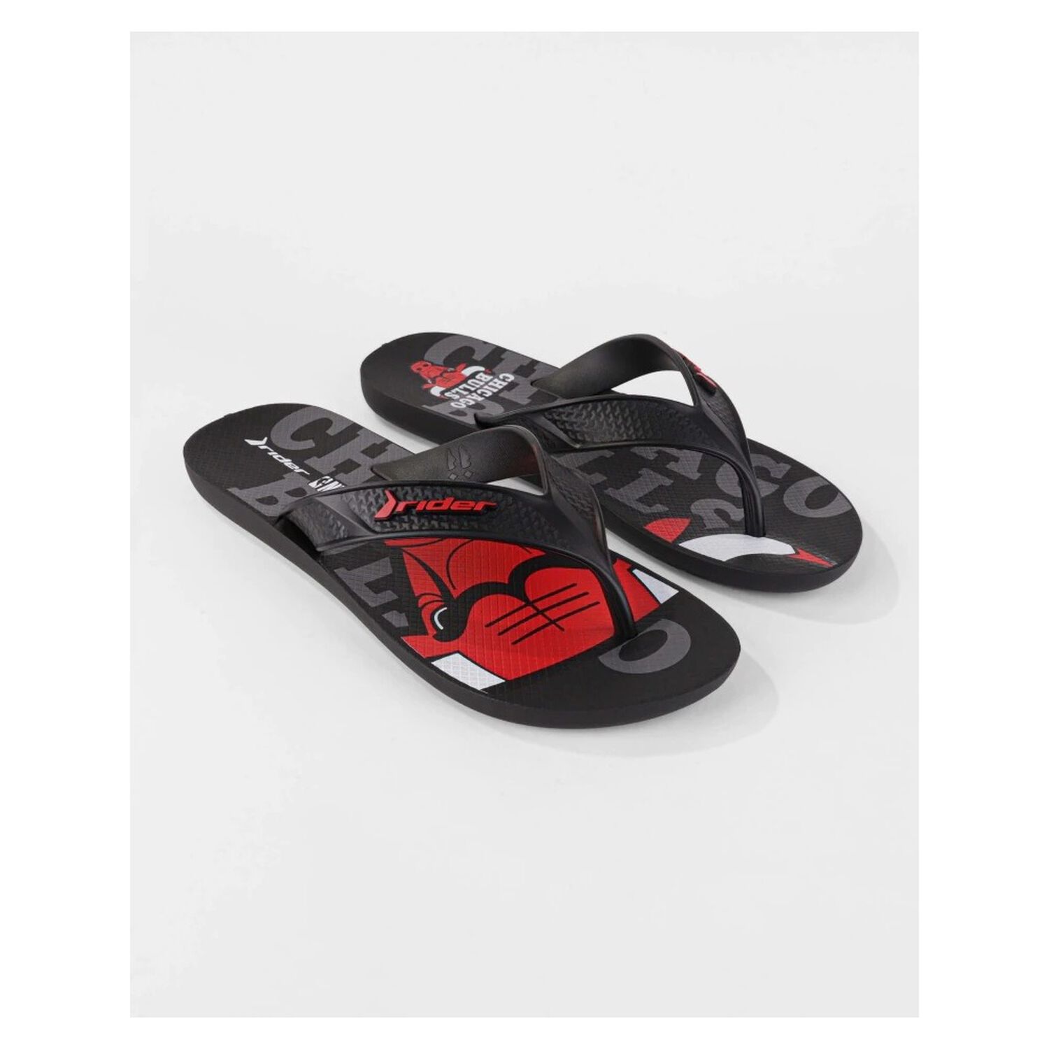 Sandalia Hombre Negro Chicago Bulls Nba 509 Rider image number 0.0