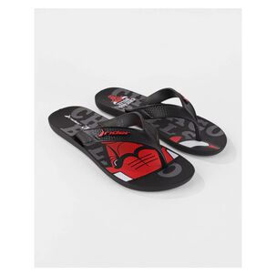 Sandalia Hombre Negro Chicago Bulls Nba 509 Rider