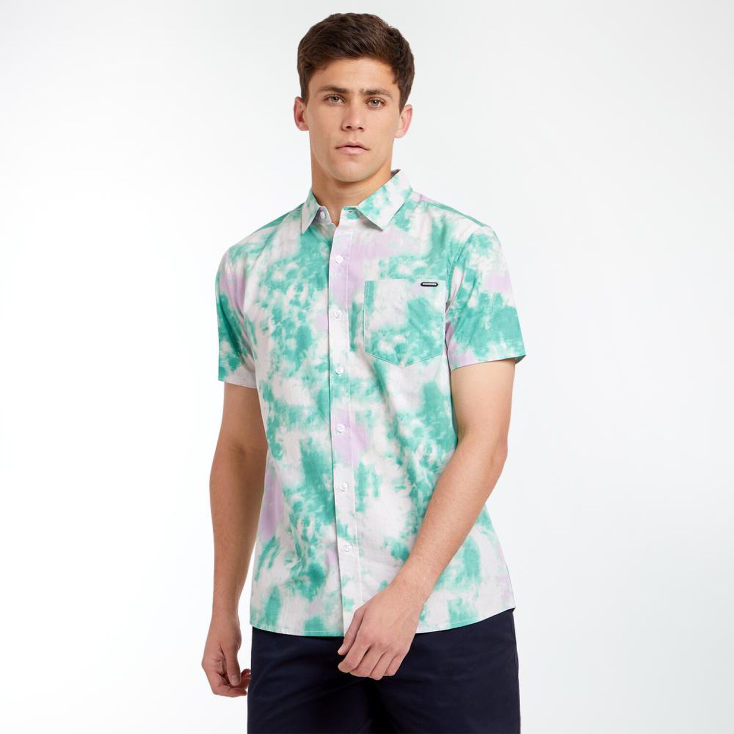 Camisa Slim Manga Corta Hombre Ocean Pacific image number 0.0