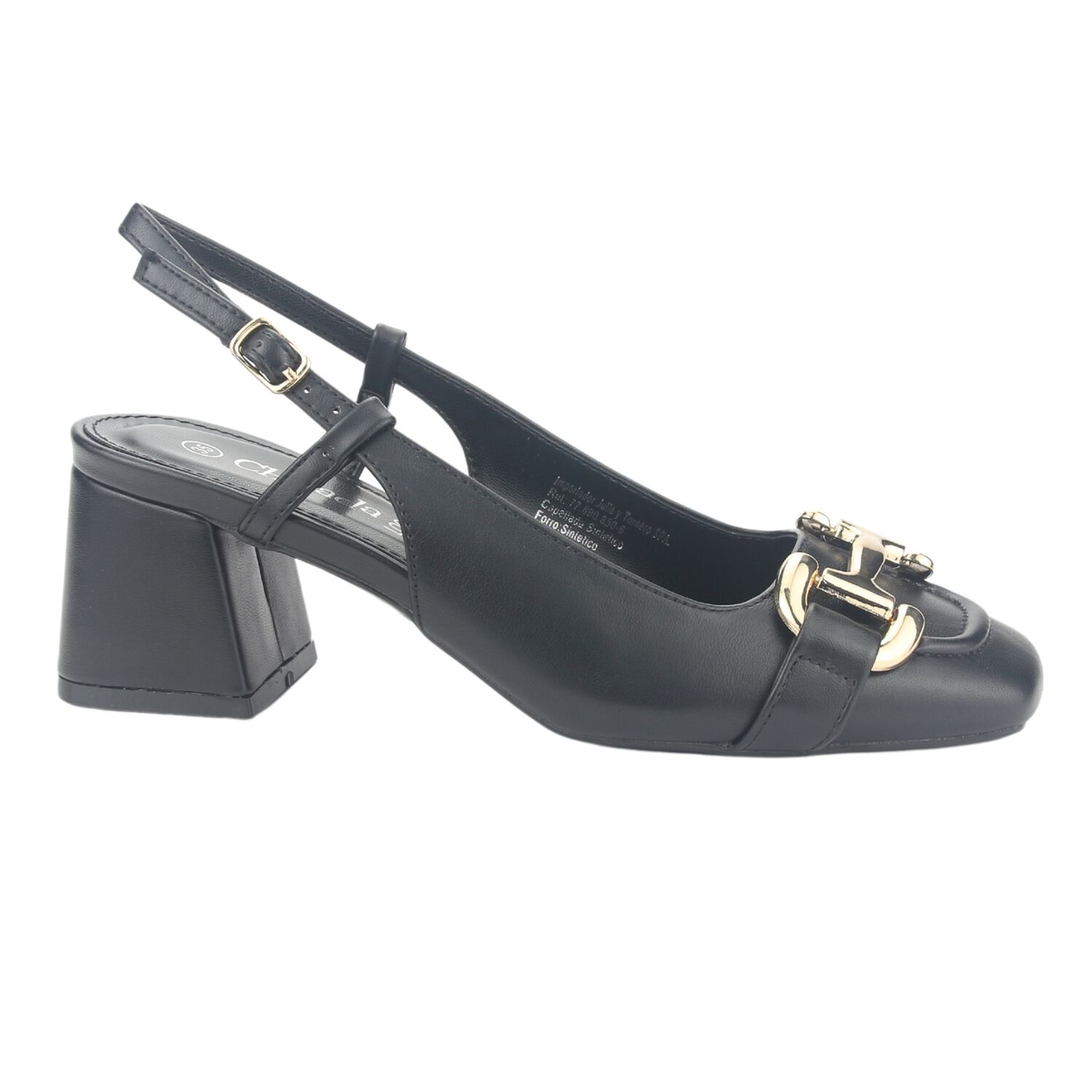 Zapato Chalada Mujer Corso-8 Negro Casual image number 0.0