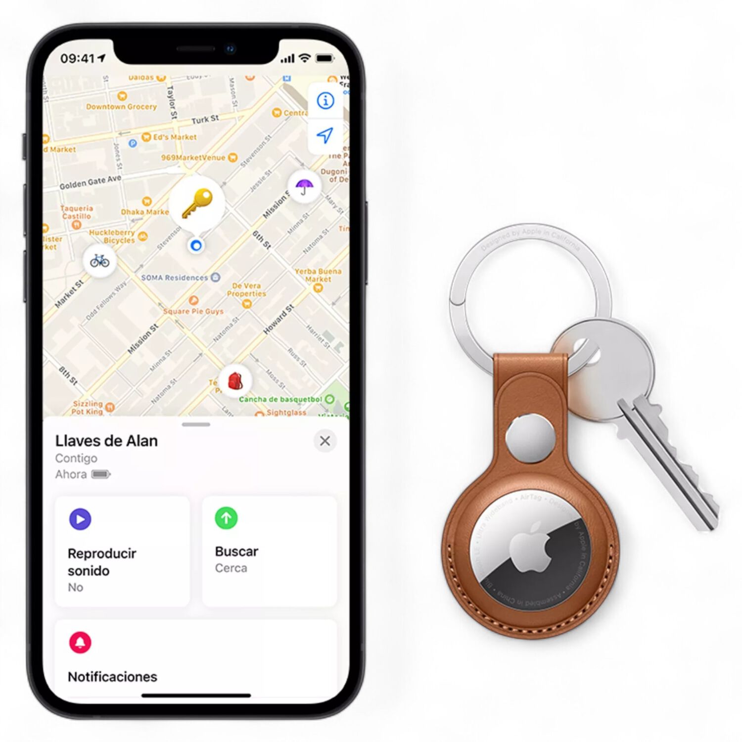 Gps Rastreador Multi Uso Apple Airtag Waterproof White image number 5.0