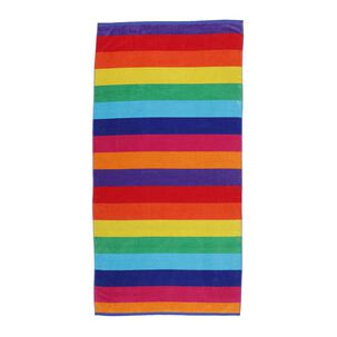 Toalla De Playa Casaideal Arcoiris / 80 X 160 Cm