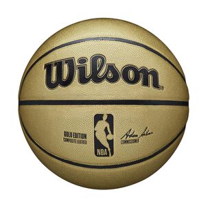 Bal&oacute;n De Basketball Nba Gold Edition Wilson