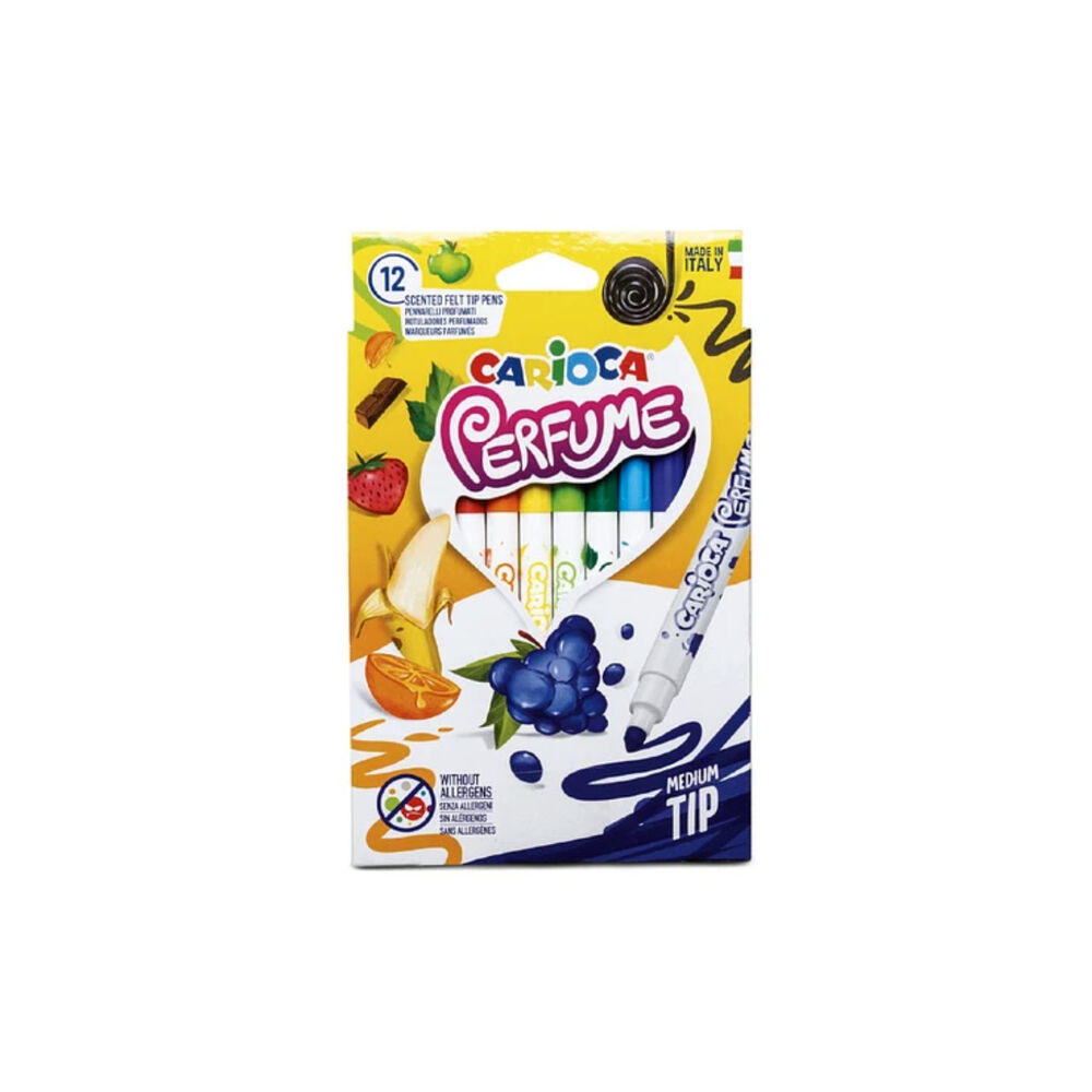 Plumones Con Perfume 12 Colores Carioca - Ps image number 0.0