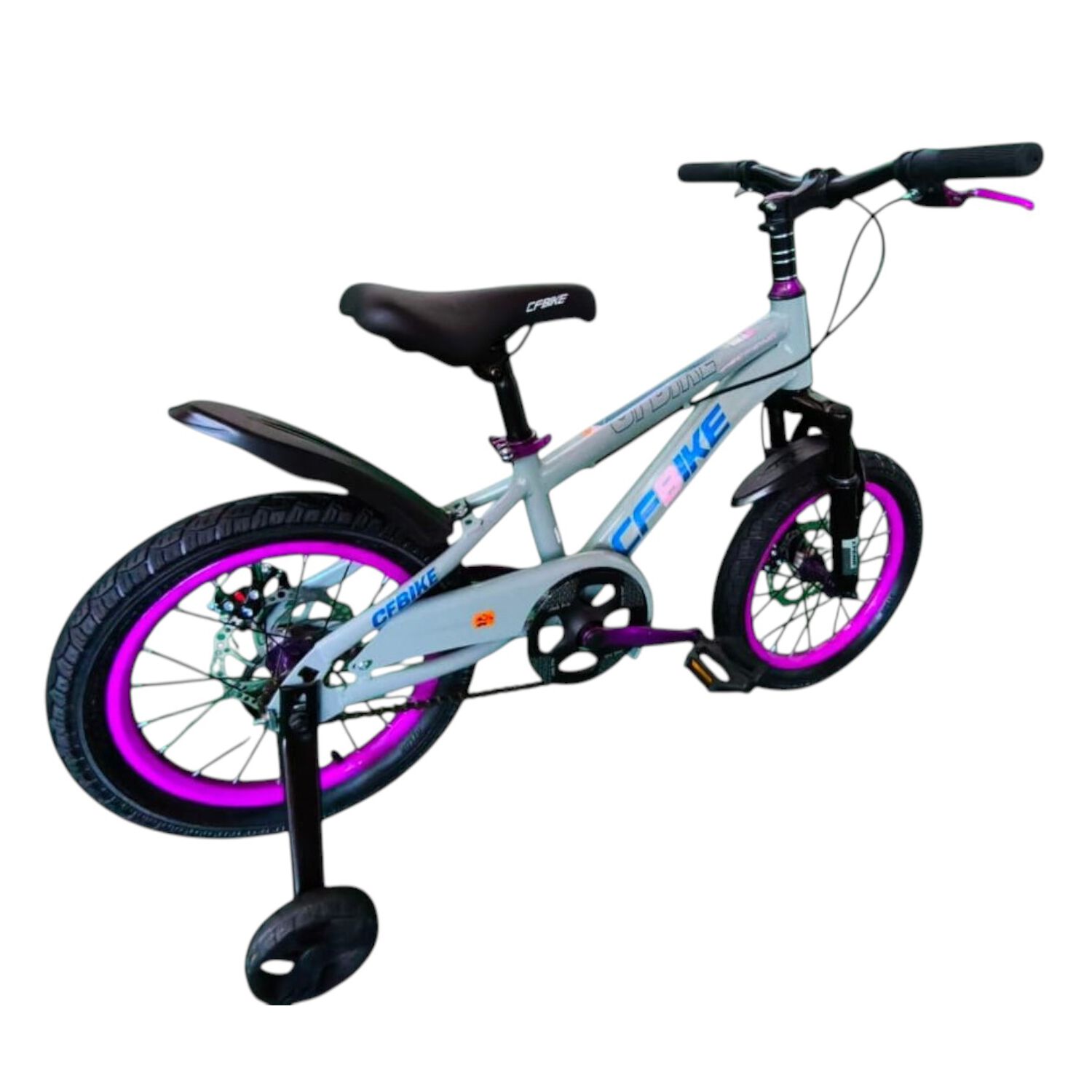 Bicicleta Aro 16 Cfbike Cfeng Con Freno Disco Gris image number 4.0