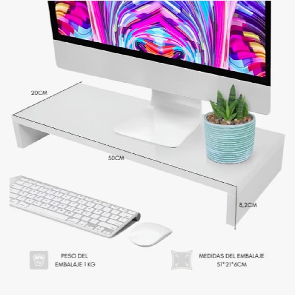 Elevador De Monitor Armable Madera image number 1.0