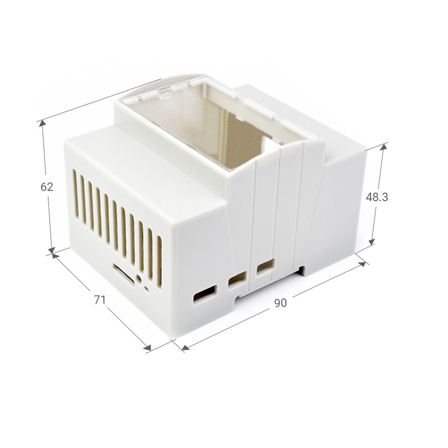 Caja Para Raspberry Pi 5 Con Riel Din image number 4.0