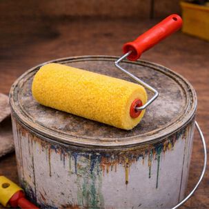 Rodillo Esponja 9 Pulgadas Mango Plastico Construcci&oacute;n