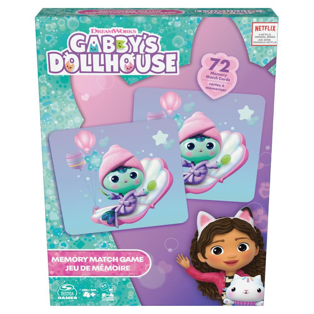 Juego De Mesa Memorice Gaby´s Dollhouse Imexporta image number 3.0