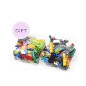 Juguete Mesa De Bloques 600 Piezas Didacticas Rosa Infantil