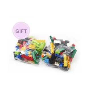 Juguete Mesa De Bloques 600 Piezas Didacticas Rosa Infantil