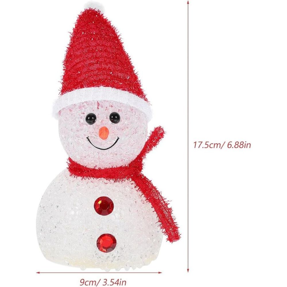 Mu&ntilde;eco Led Solar Para Jardin Exteriores Adorno Navidad image number 4.0