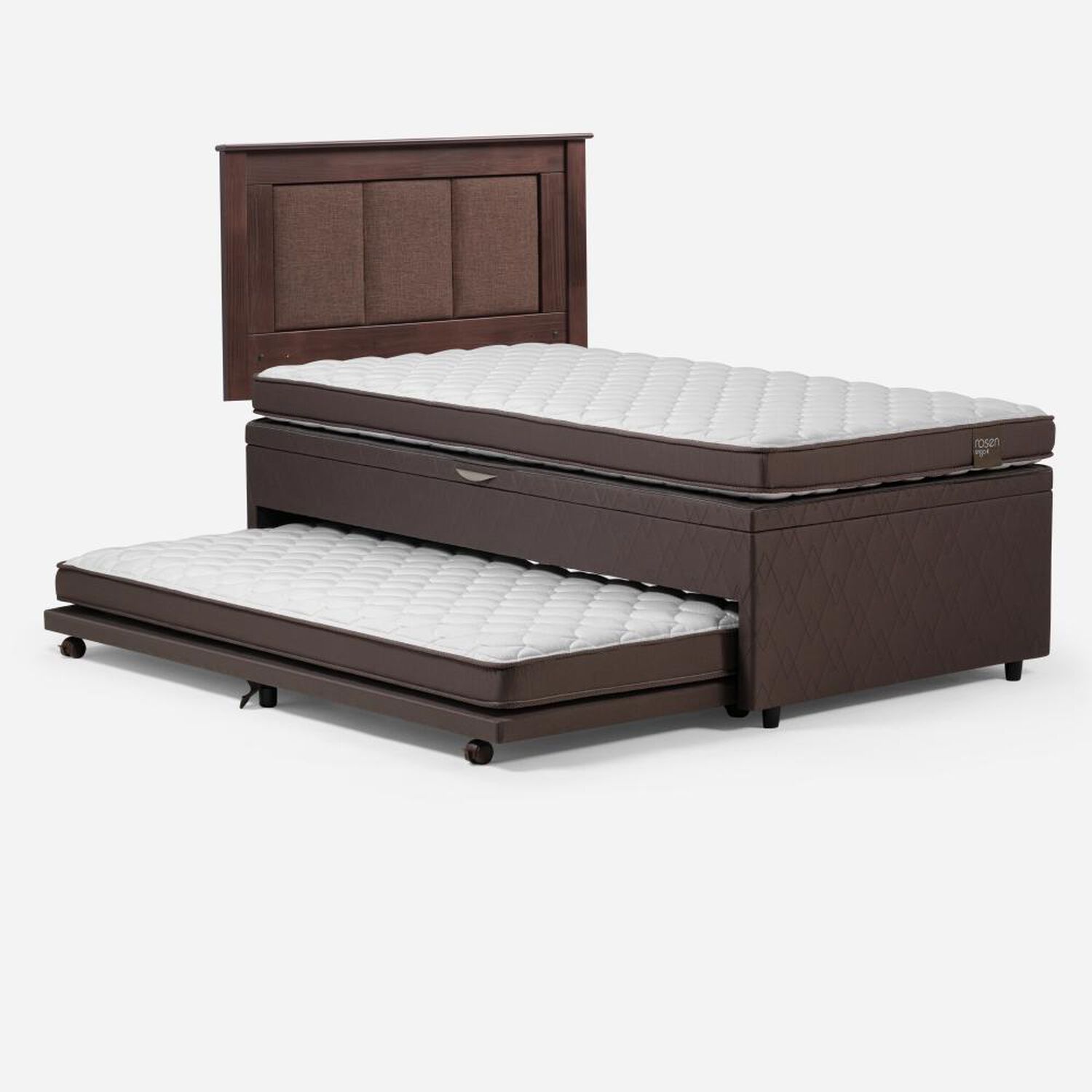 Bed Boxet Rosen Ergo T / 1.5 Plazas / Base Normal + Respaldo Rachel image number 3.0