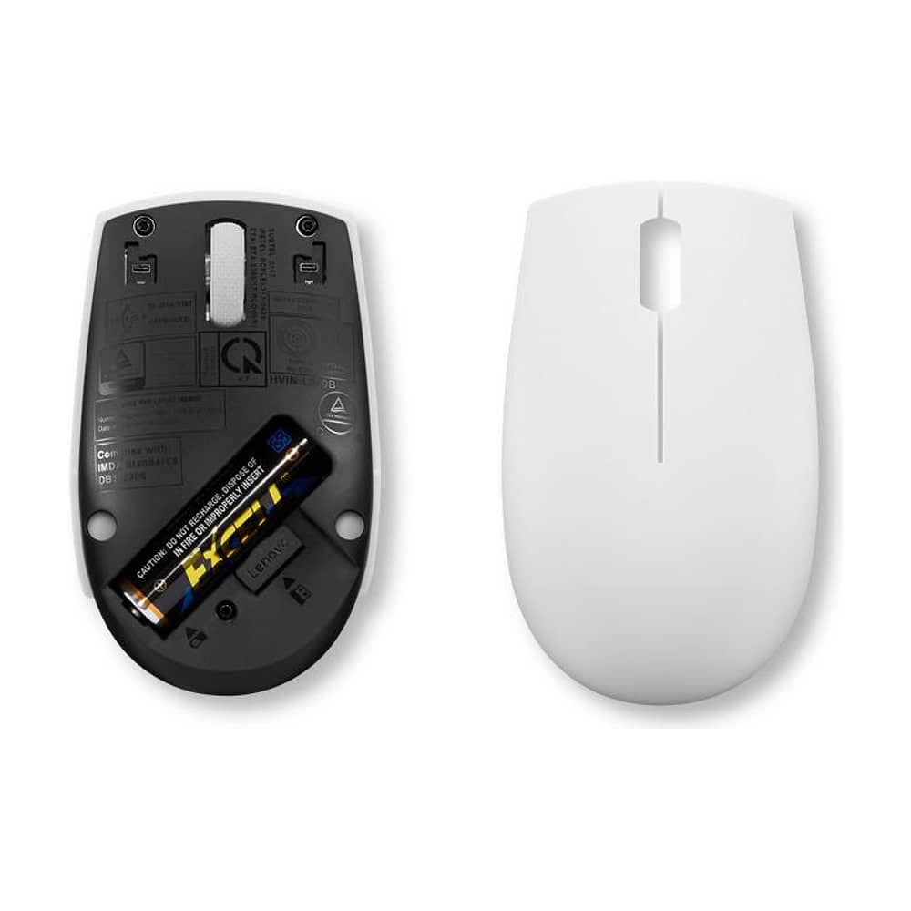 Mouse Lenovo 300 Wireless Compact - Cloud Grey image number 3.0