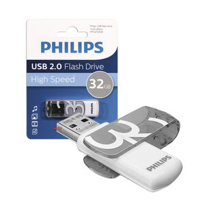Pendrive 32gb Philips Vivid Gris - Ps