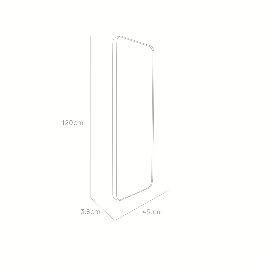 Espejo Rectangular Fm-057 120x45x3,8 image number 5.0