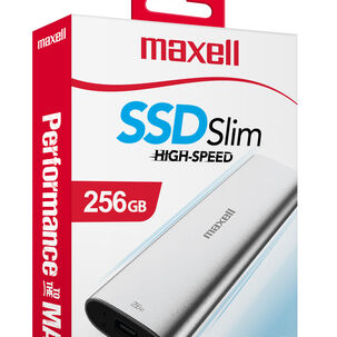 Disco Duro Solido Ssd Maxell Externo 256gb 3.1 Usb Tipo C