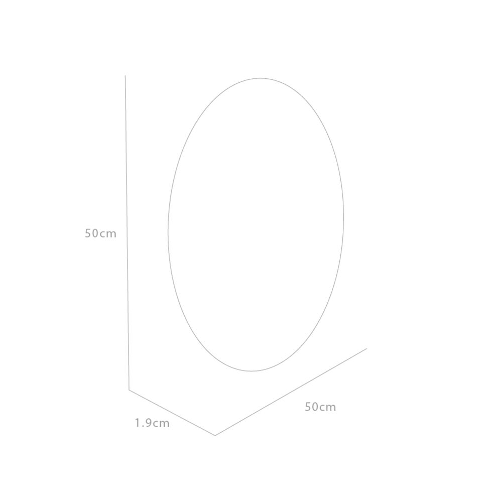 Espejo Redondo 50x50x1,9 Cm image number 5.0