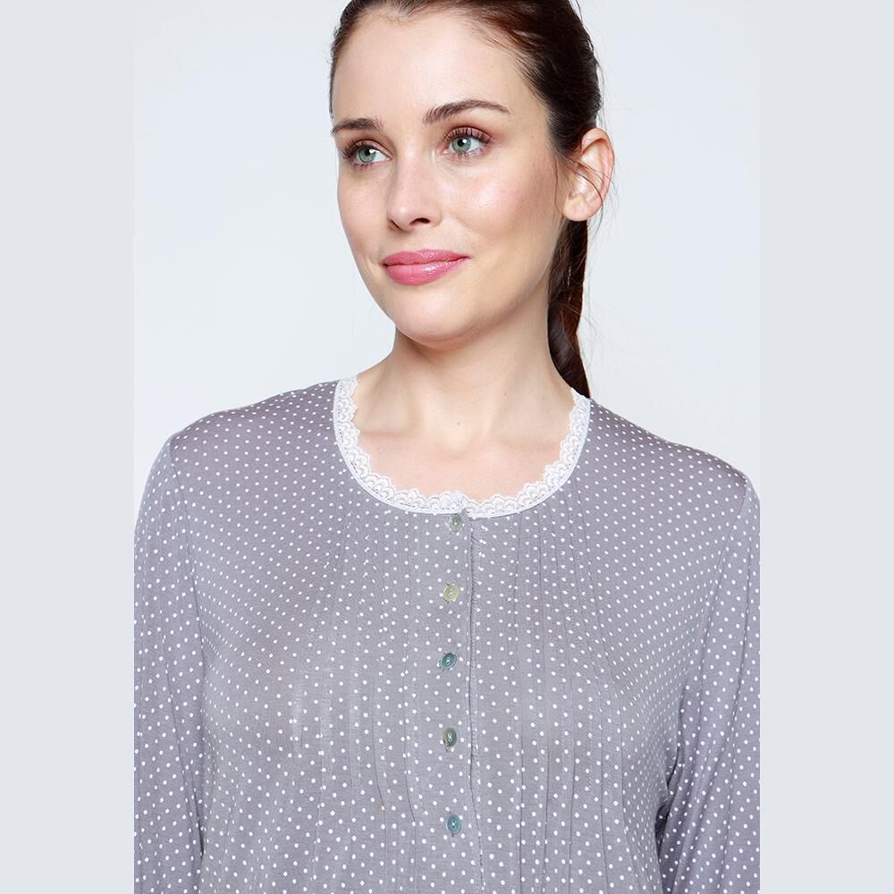 Camisa De Dormir Manga Larga Mujer Kayser image number 2.0