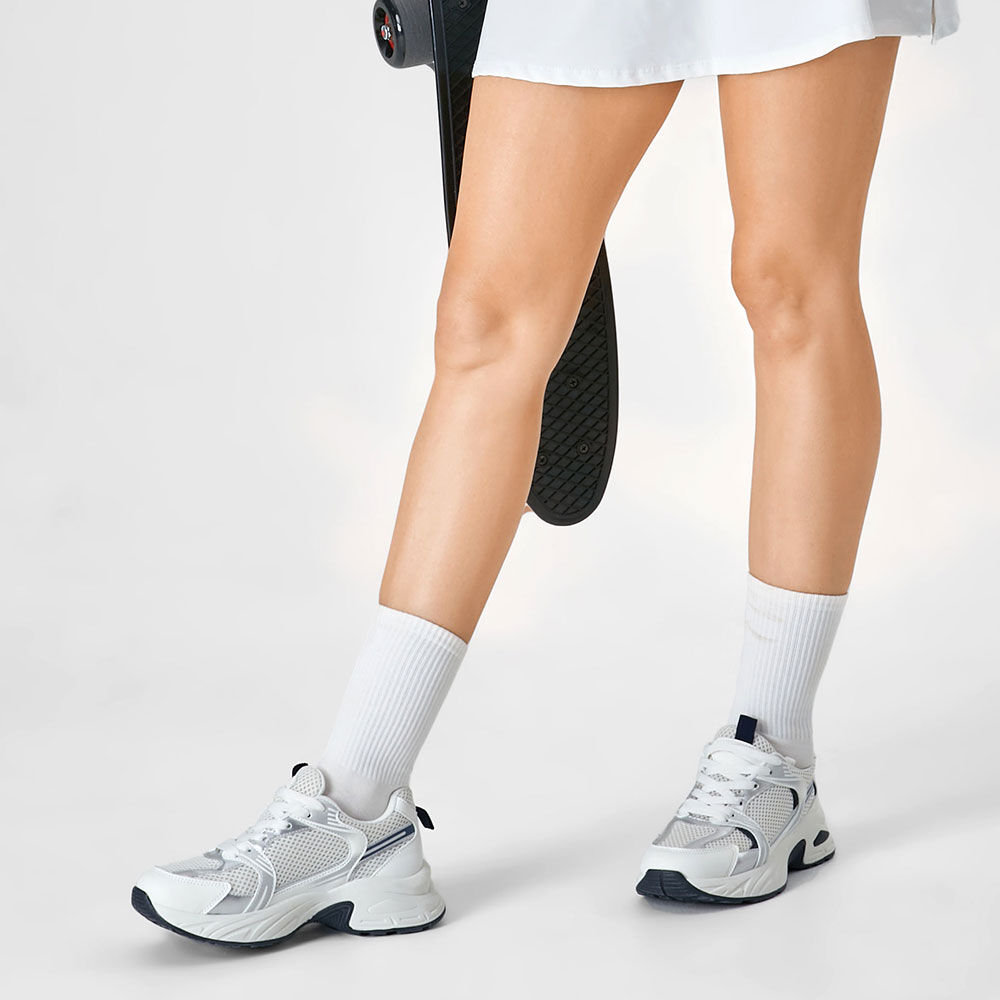 Zapatilla Deportiva De Malla Mujer Plataforma Weide Sl12 image number 2.0