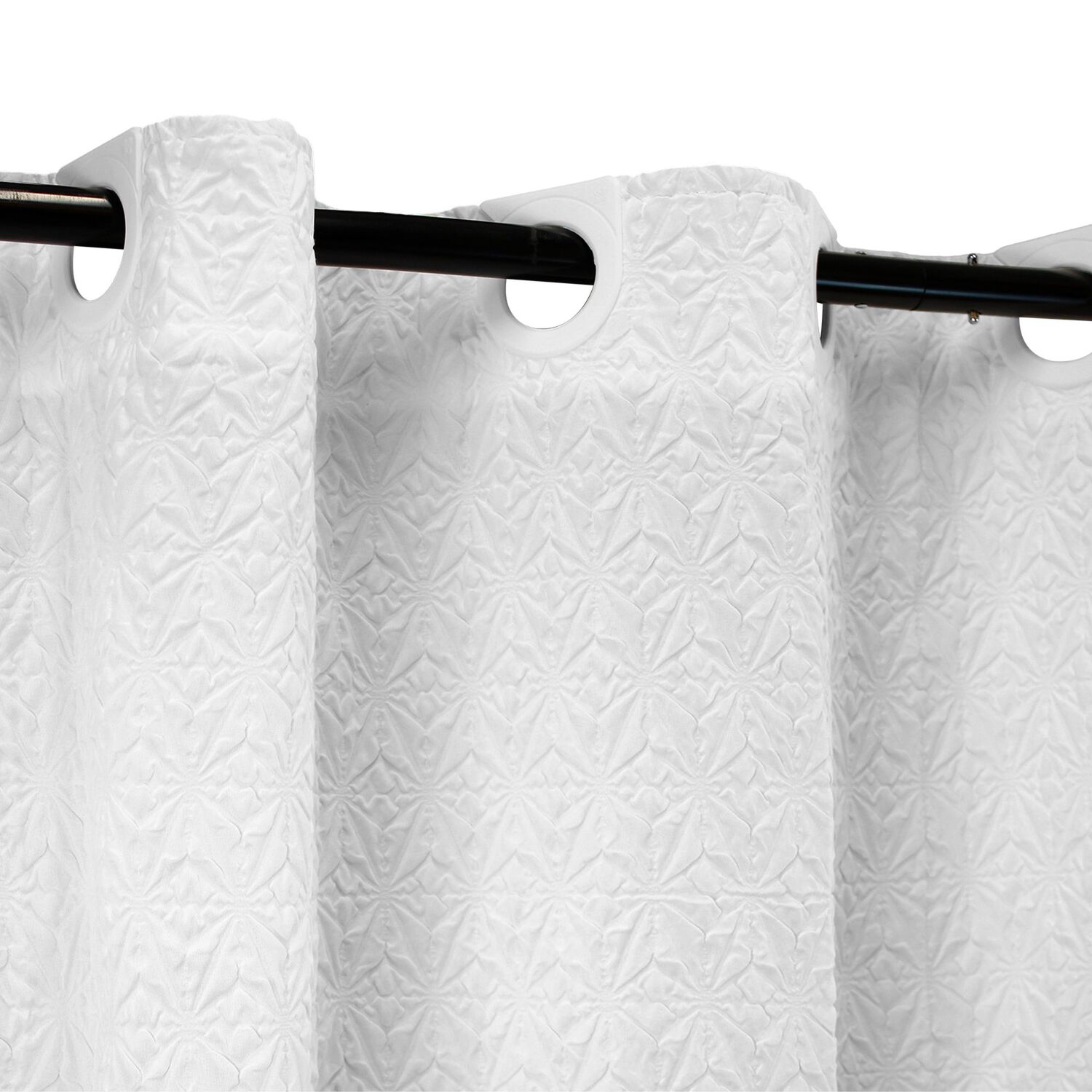 Cortina De Ba&ntilde;o Nautica Home 180x180cm Dise&ntilde;o 3d Copos image number 1.0